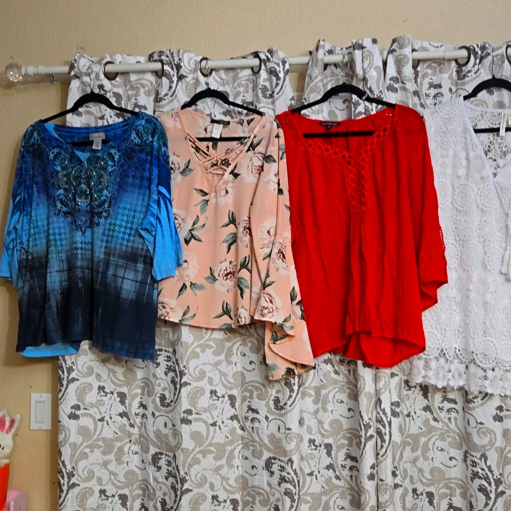 Various plus size top bundleof 6